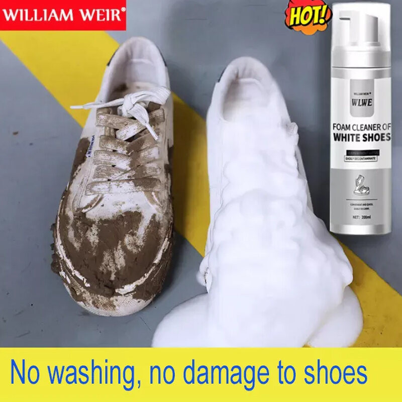 busa pembersih sepatu putih pembersih sepatu baru perlengkapan pembersih sepatu pembersih busa sepat