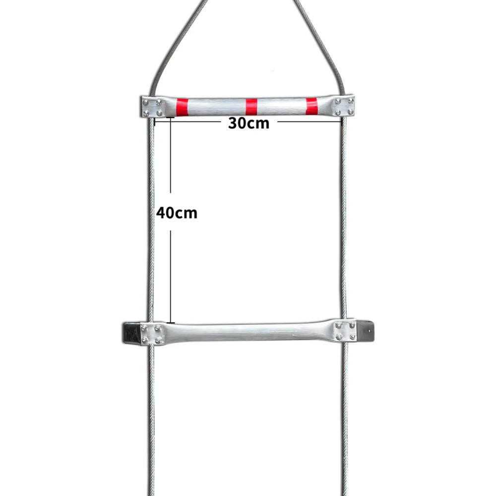 Tangga Darurat Gantung Steel Wire Fire Escape Ladder  HB111 HUMBLE Emergency