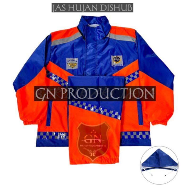 Jas hujan dishub stelan jas hujan pria