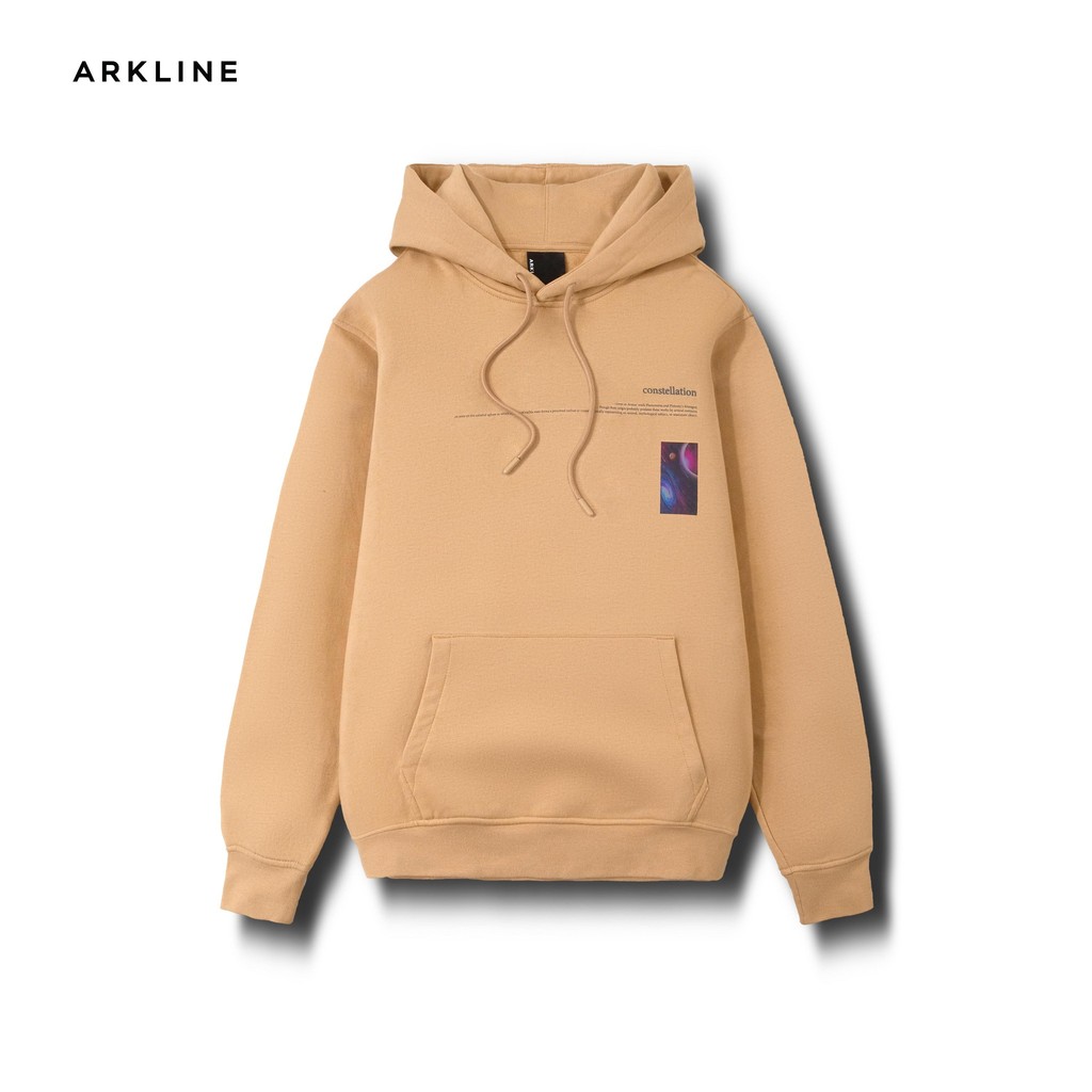 Arkline Constellation Pullover Hoodie Brown