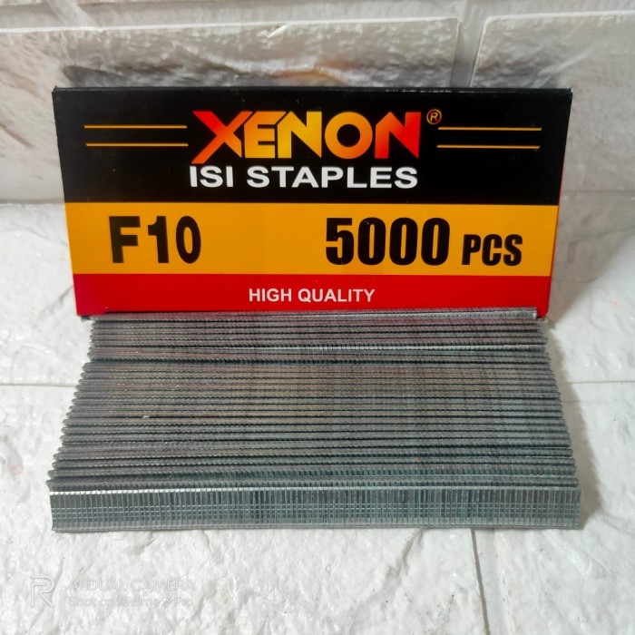 

Xenon Isi Staples Mesin Paku Tembak F10/F15/F20/F25/F30 isi 5000 pcs