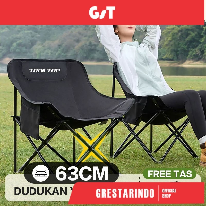 Kursi Lipat Outdoor Kursi Santai Kain Oxford Bangku Lipat Kursi Lipat Portable