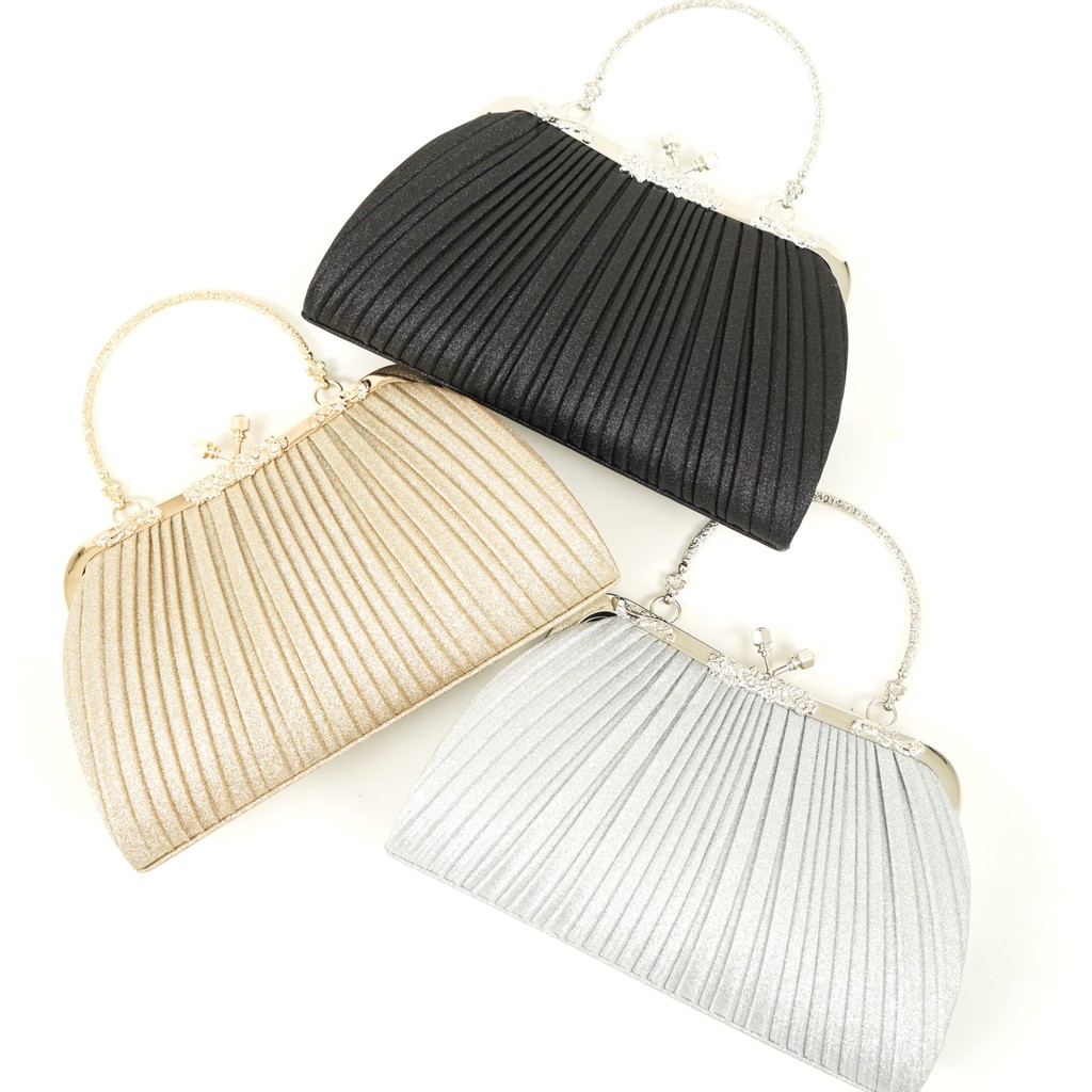White Mode Errmuy Clutch Bag - Tas Pesta Wanita
