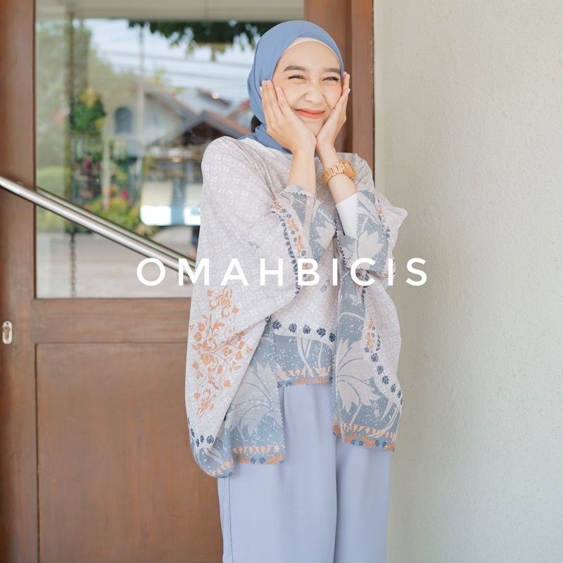 Ziara.ID - OUTER SCARF KIMONO CROP | OUTER CROP KIMONO BATWING BARU