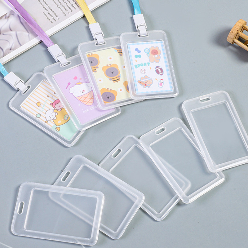 Tempat Kartu Nama Plastik Dua Sisi NFC/Kantor Tersedia/Tempat Kartu ID