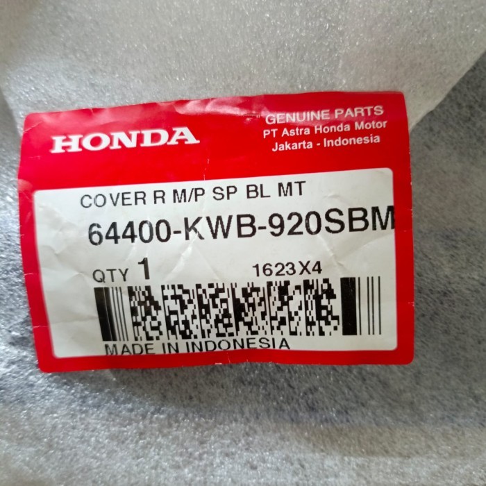 Cover R M/P Biru Blade 110 ORI AHM 64400KWB920SBM berkualitas