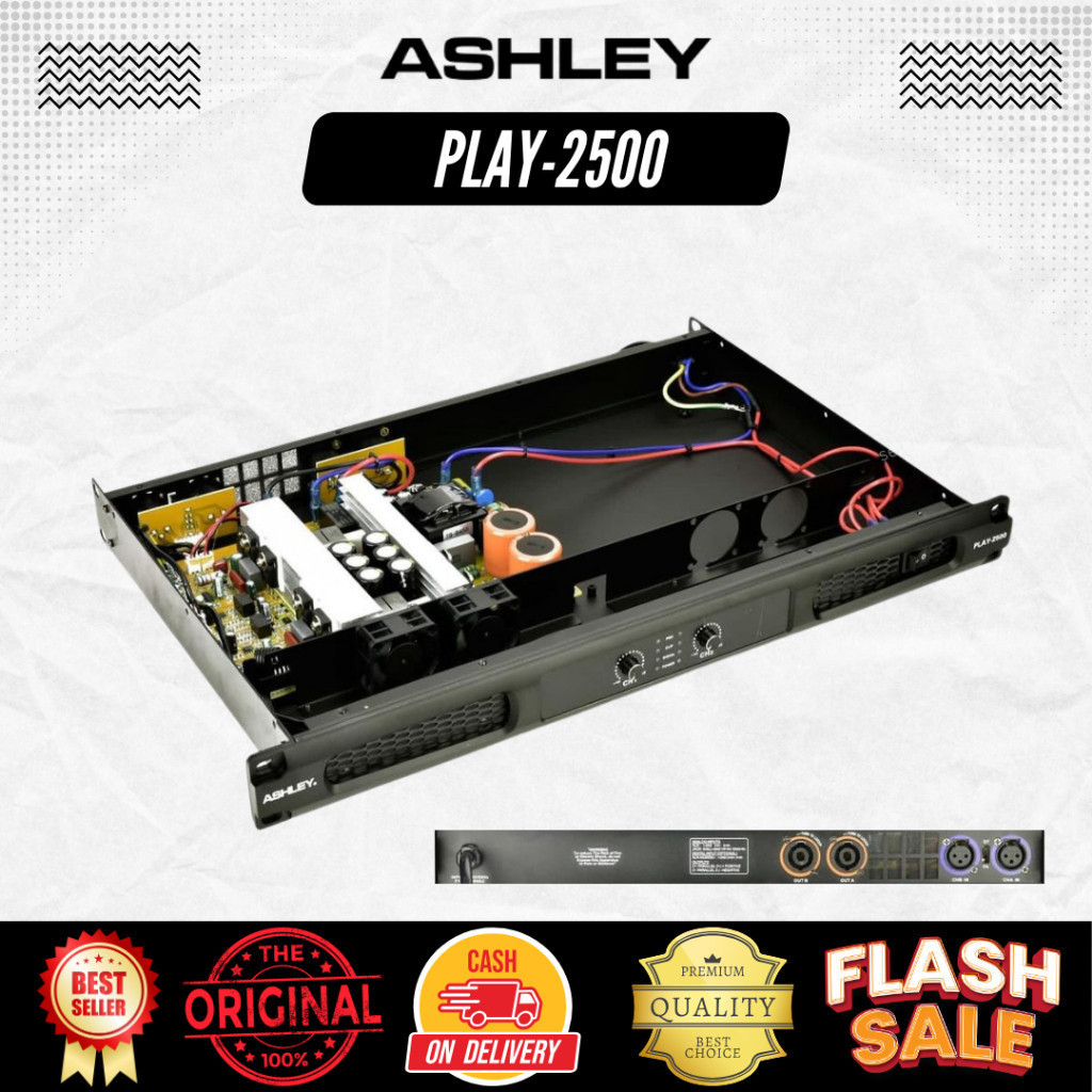 Power Amplifier Ashley Play 2500 Original Ashley