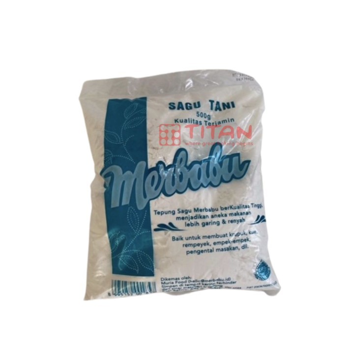 

TEPUNG SAGU TANI MERBABU 500 G