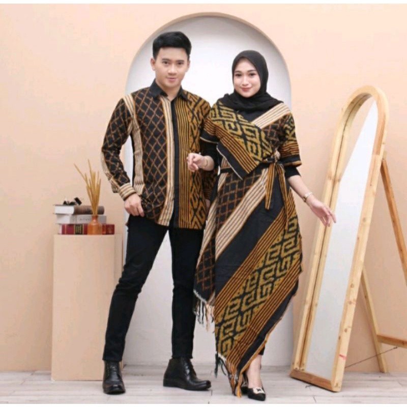 Baju couple tenun kemeja tenun dress tenun dress tile dress tutu