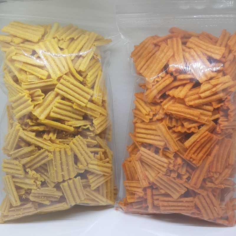

Keripik Kentang Kriting 250gram Rasa Balado Jagung Bakar - Mang Meser