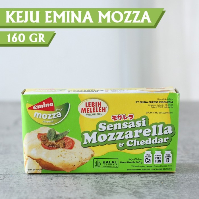 

Emina Keju Mozzarella blok 160 gram Inagreen
