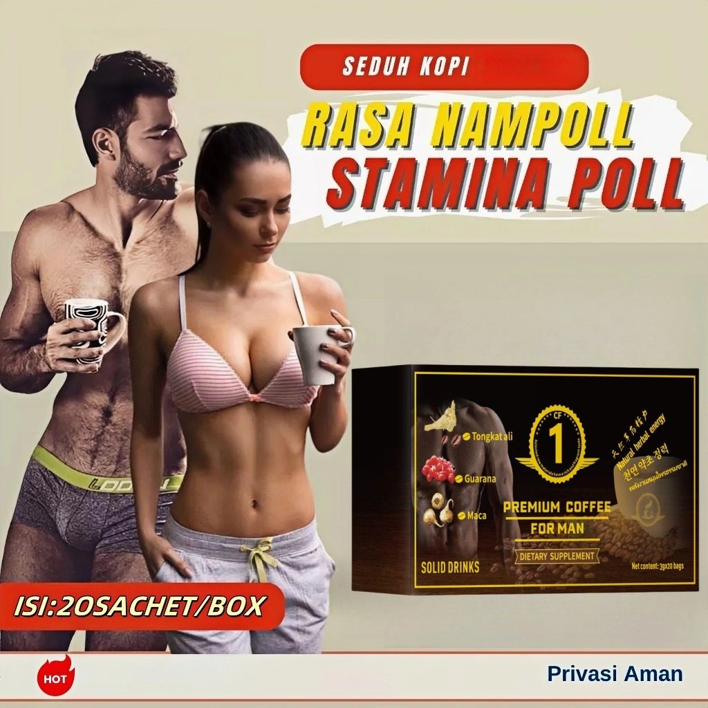 

[ISI 20 SACHET] Energy Coffee Adults Nourish Fitness Black Coffee Ginseng Oyster Peptides Instant Black Coffee