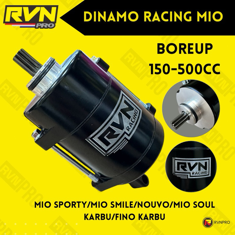 RVN DINAMO STATER MIO SOUL MIO SPORTY XEON KARBU XEON RC XEON INJEKSI FINO KARBU BORE UP 150 200 250