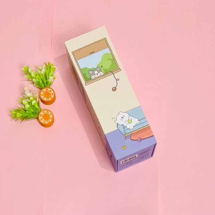 

New Arrival[PROMO] BOS Kotak Pensil Karton Berdiri/Tempat Pensil Organizer/Pencil Case Stationery/Kotak Pensil Canggih/Kotak Pensil Aesthetic - 5. Lucu Cream