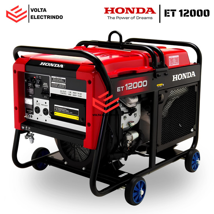 Honda ET 12000 Generator Bensin 9000 Watt 4 Tak Genset ORIGINAL HONDA ET12000