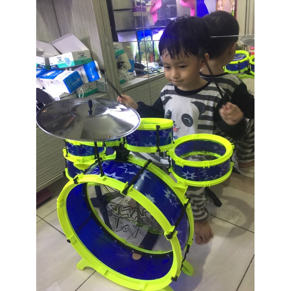 MAINAN ANAK DRUM SET BIG BAND FULL SET LENGKAP - DRUM SET BIGBAND ANAK