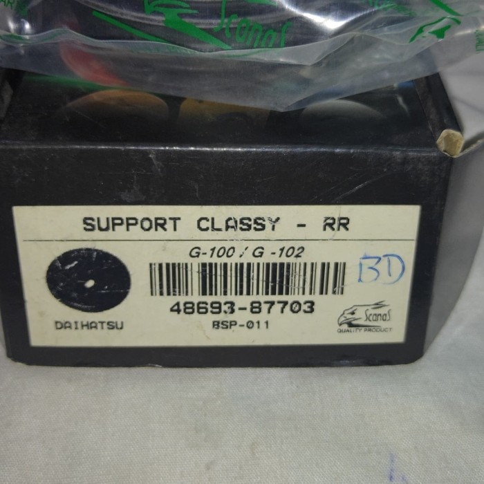 Part Cod   karet stoper suport belakang daihatsu charade cx winner classy