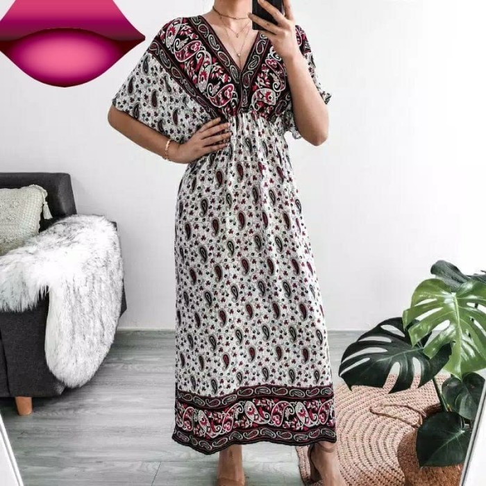 𝐑𝐄𝐀𝐃𝐘 𝐒𝐓𝐎𝐂𝐊 𝐒𝐀𝐅 - SYAFA tunik midi dress woman premium / korean summer dress / beachwear bali / dres