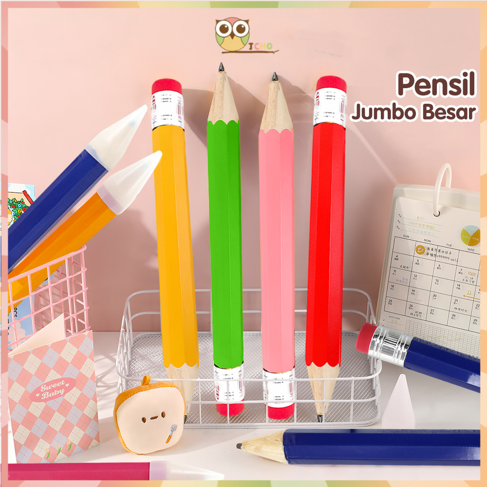

JCHO Pensil Jumbo Kreatif Alat Tulis Anak Dekorasi Kamar Unik