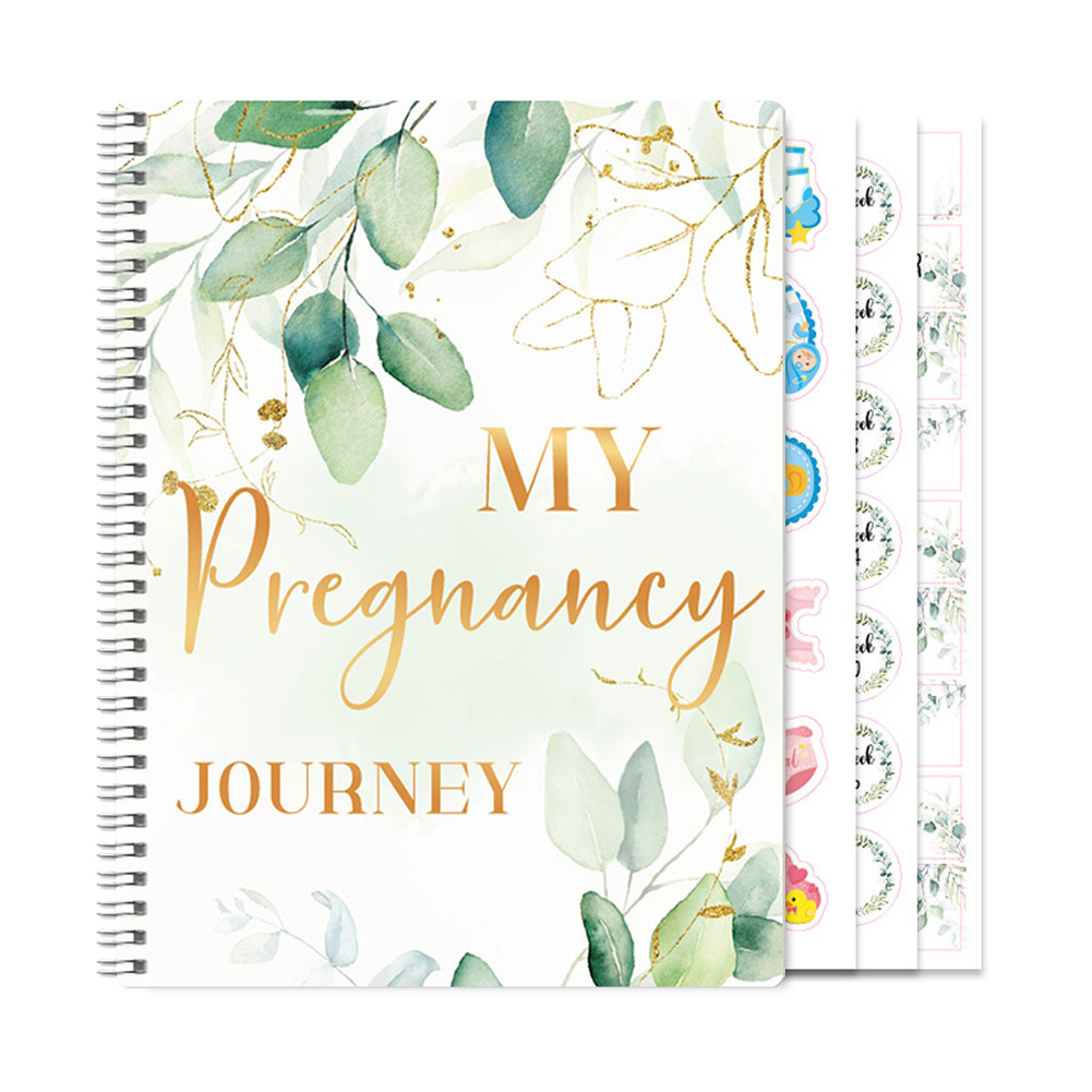Pregnancy Journal Memory Book with Stickers Pregnancy Diary Pregnancy Baby Memory Book for Documenti