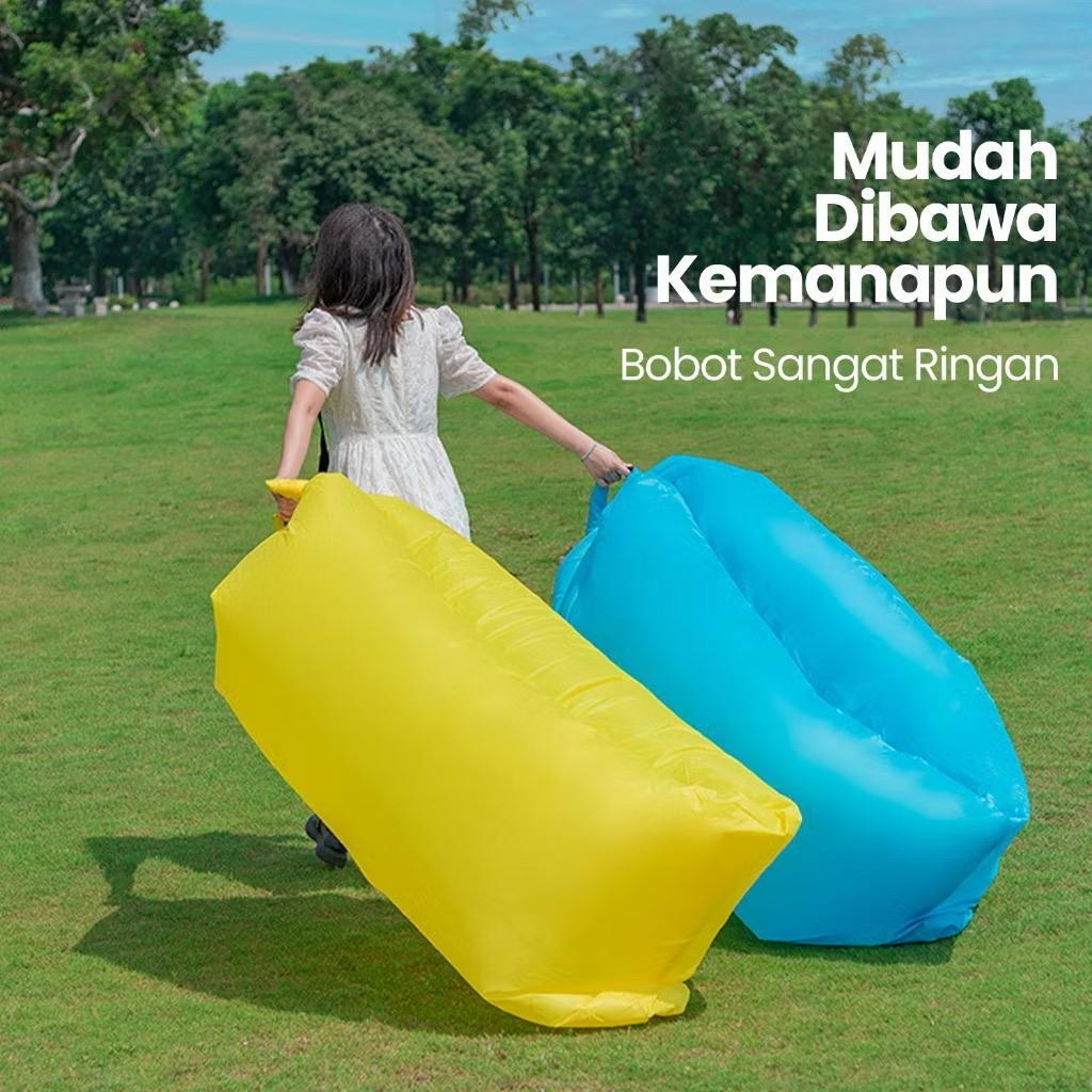 Grosir Lazy Bag Lazy Air Bed Sofa Santai Angin / Kursi Angin Santai