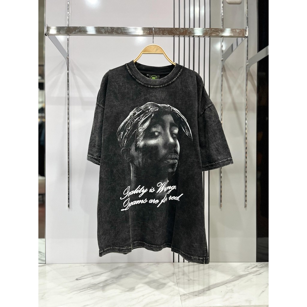 Kaos Oversize Washed T-Shirt Unisex Premium Import -422