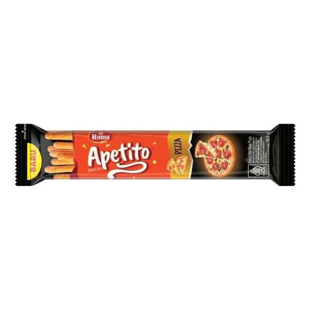 

New Item APETITO BISKUIT STIK PIZZA 18.5G