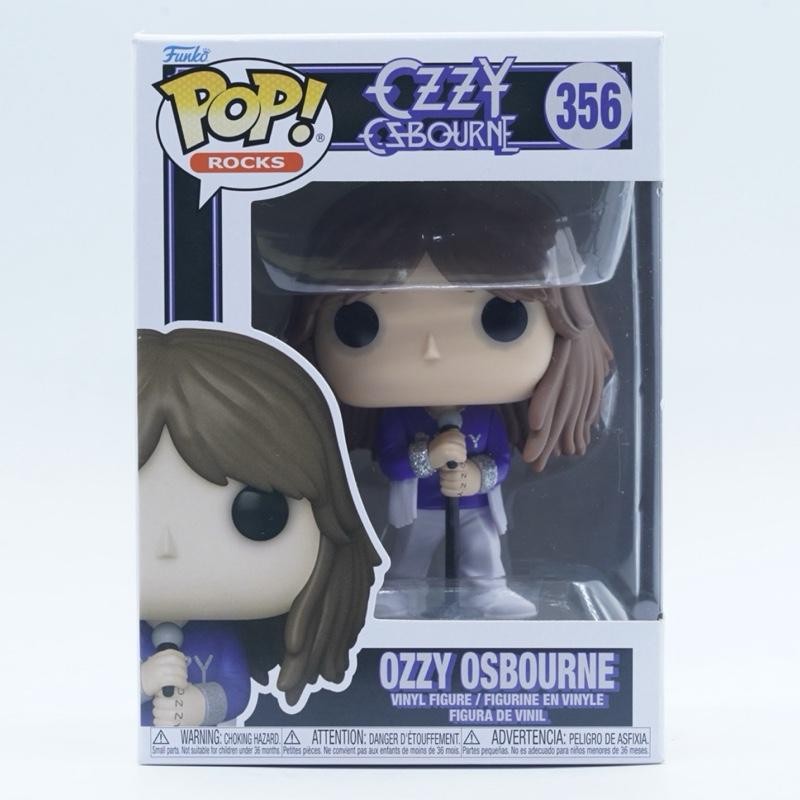 Funko Pop Pop 356 Ozzy Osbourne - Black Sabbath ORIGINAL Vynil Figure Rock Band Music Collection Kol