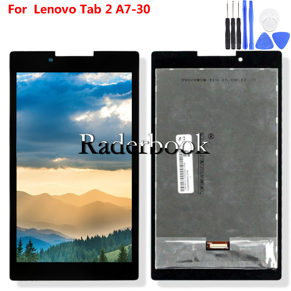 Touch Screen Digitizer Glass LCD Display For Lenovo Tab 2 A7 - 30 A7 - 30HC 2nd A7-30HC A7-30GC A7-3