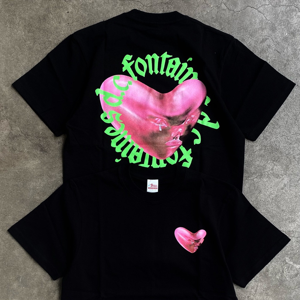 (COD) Fontaines Dc - Romance Tshirt - Black | Baju Band