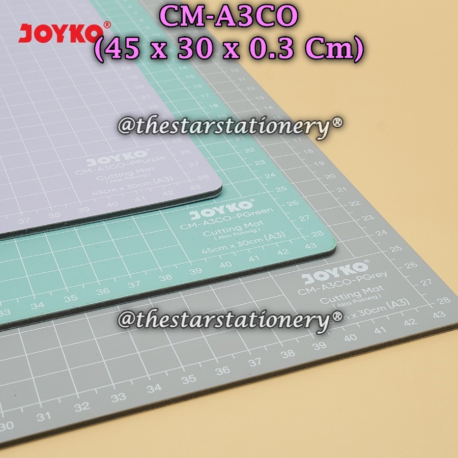 

(1 Biji) GROSIR Cutting Mat Joyko CM-A3CO 45*30 Cm / Cutting Mat Alas Potong Joyko CM-A3 45*30 Cm