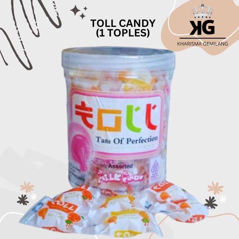 

KG - TOLL CANDY TOPLES (1 PACK ISI 40 PCS) Permen Manis Susu Milk Lunak Murah Anak Dewasa