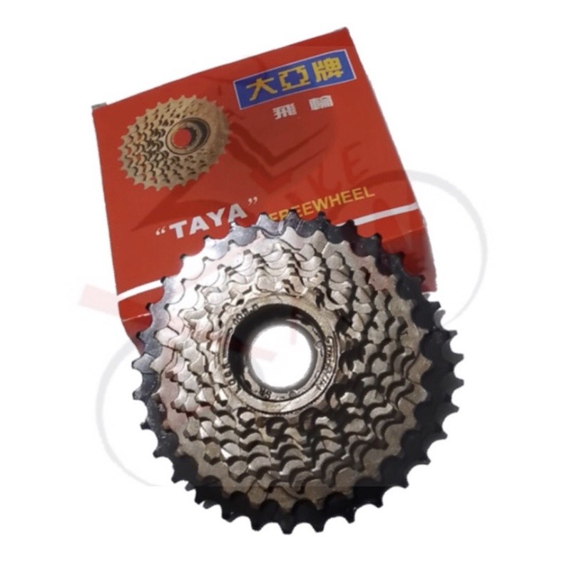 Sprocket Freewheel Sepeda Drat Ulir 9 Speed 13T-32T Taya