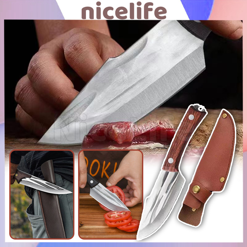 Pisau Tulang Survival / Pisau Jepang Super Tajam / Pisau Tulang