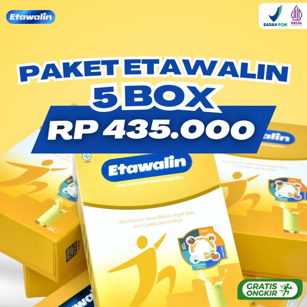 

PAKET ETAWALIN 5 BOX SUSU KAMBING ETAWA BPOM 200 GRAM