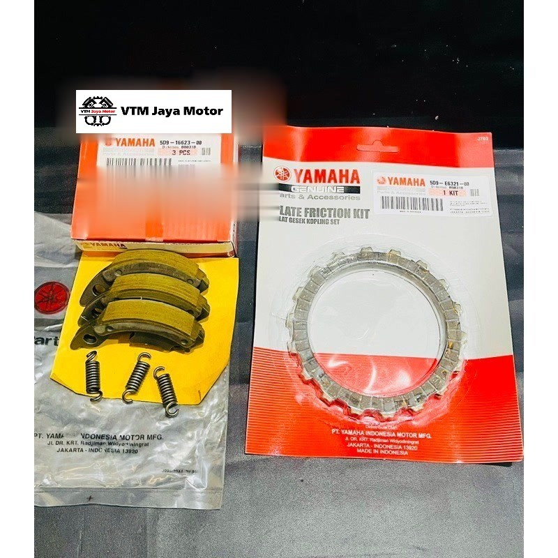 Kampas Ganda + Kampas Kopling 5D9 Vega Zr Jupiter Z new Robot 2009_2011 VTM