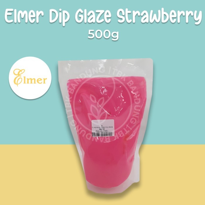 

✨TERLARIS -Elmer Dip Glaze Strawberry 500 gr