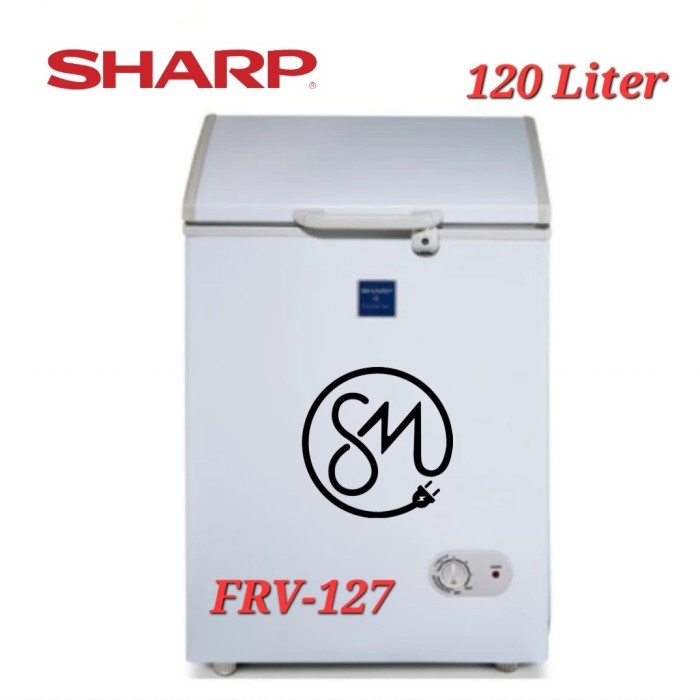 Chest Freezer Box Sharp FRV-127 120 Liter FRV127