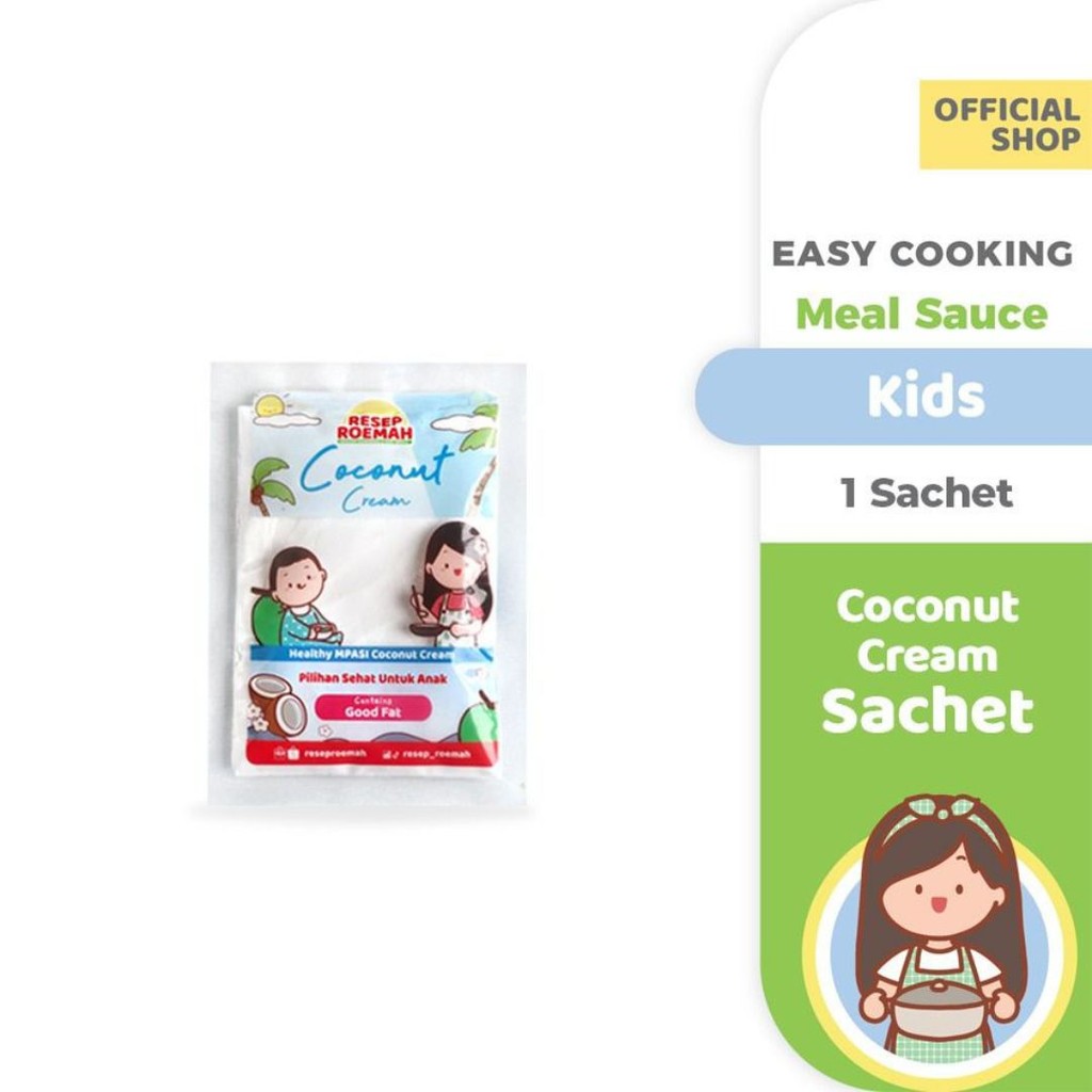 

Resep Roemah Organic Coconut Cream / Santan Krim Kelapa / Bumbu Instan Anak / No MSG