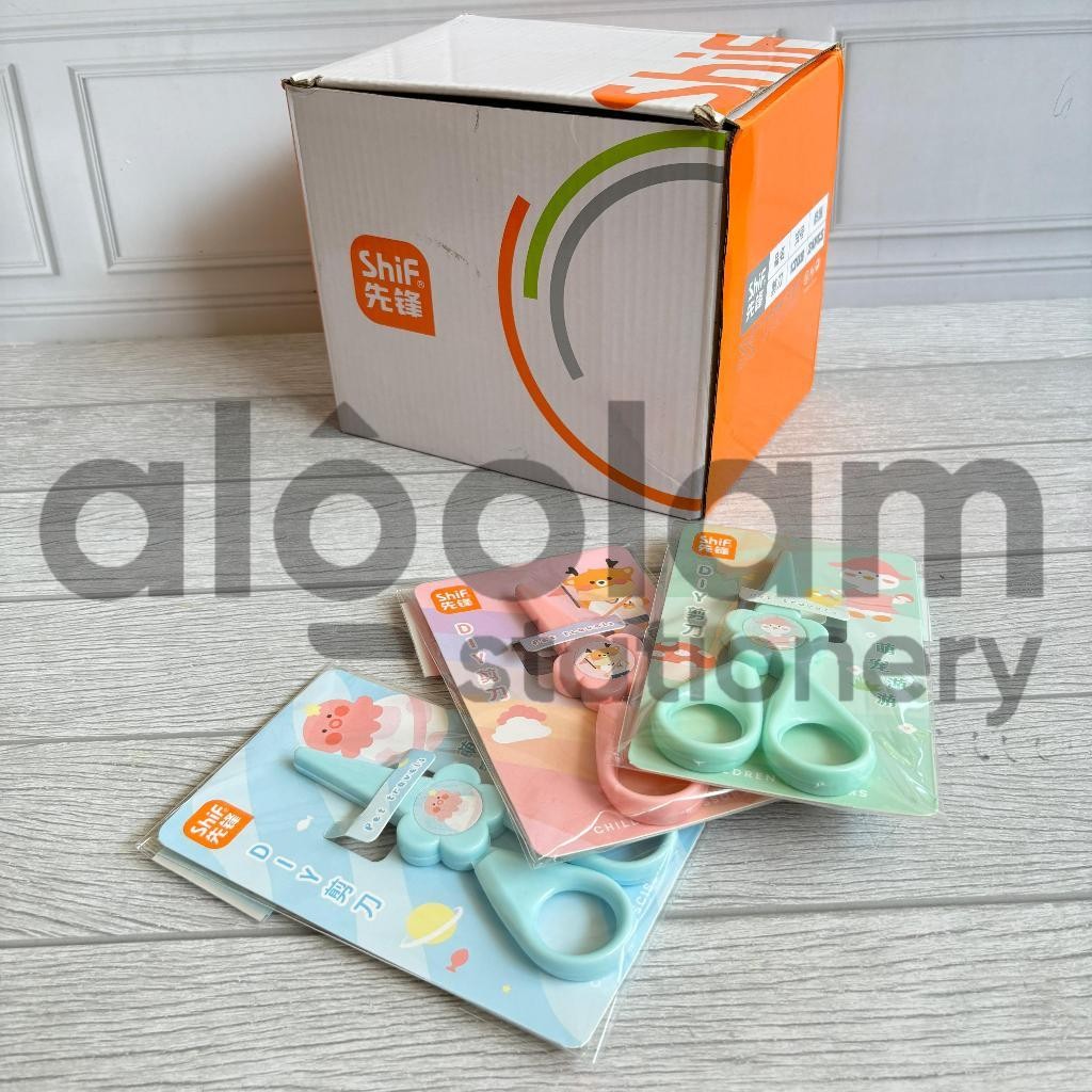 

SATUAN ( 3 PCS ) Gunting Kertas Bahan Plastik Fancy
