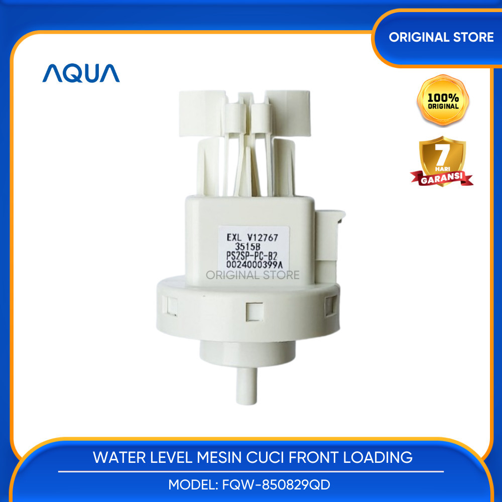 WATER LEVEL MESIN CUCI FRONT LOAD AQUA FQW-850829QD FQW 850829QD