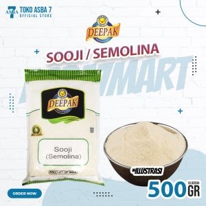 

DEEPAK SOOJI SEMOLINA 500 GR