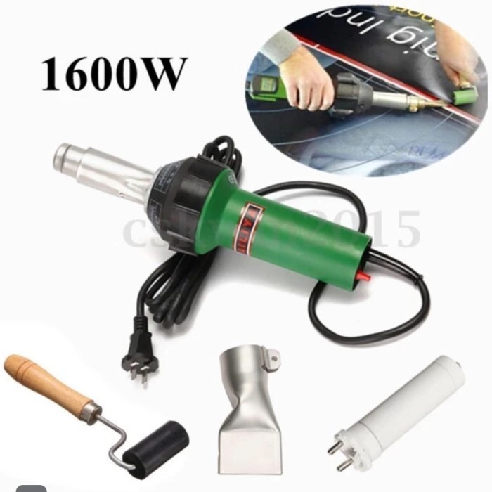 Hot Air Torch Plastic Welding Gun Welder 220V 1600W