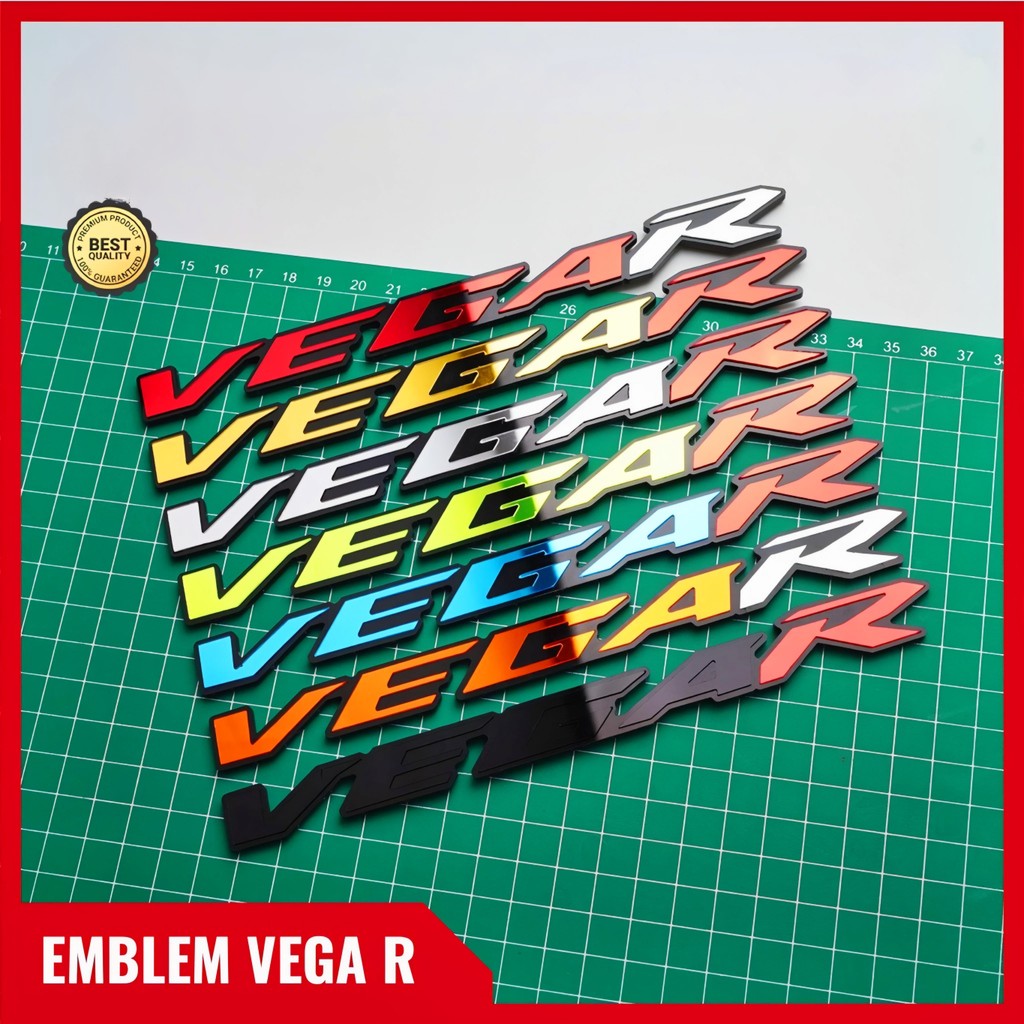 EMBLEM VEGA R / VEGA ZR LOGO MOTOR YAMAHA VEGA R / VEGA ZR TIMBUL BUKAN STIKER