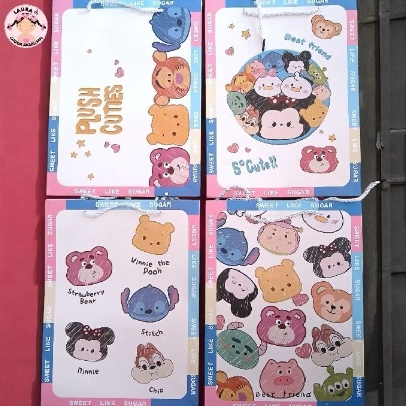 

Paperbag kado / Paper bag hadiah gift Paperbag ulang tahun