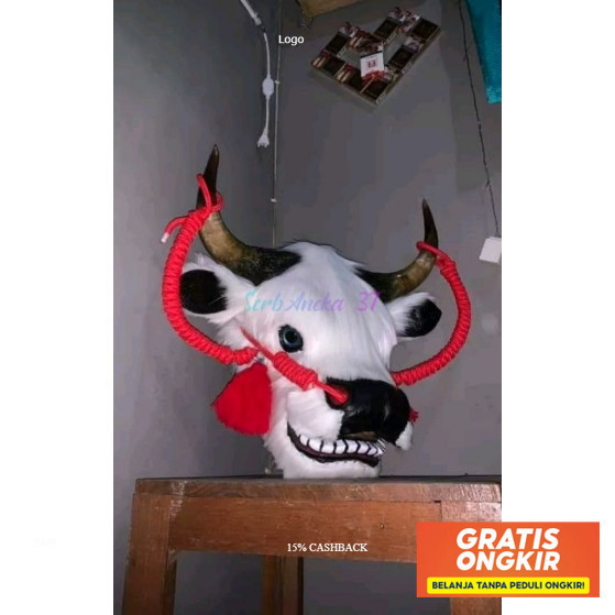 BULU KOREA UNTUK BANTENGAN - BULU KERAJINAN BANTENGAN - KAIN BULU UNTUK BANTENGAN - TOPENG BULU