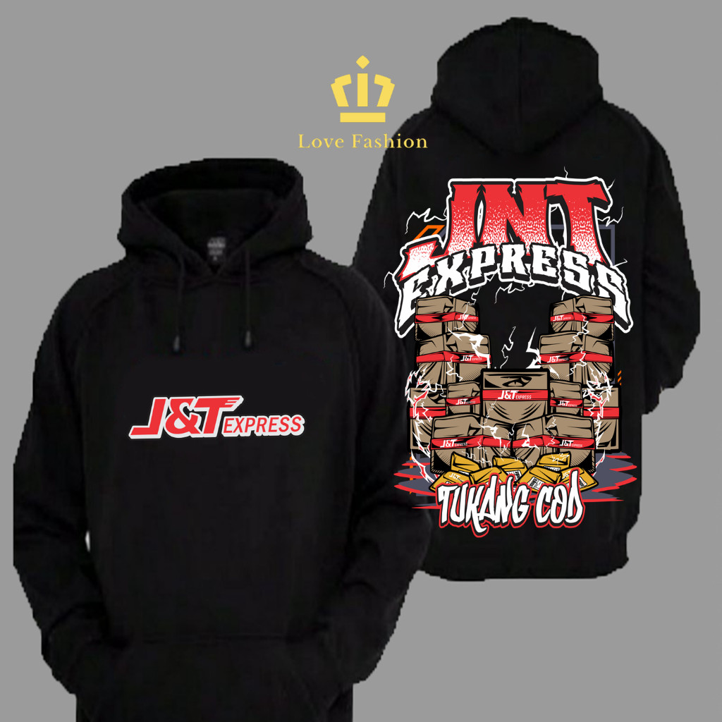 Sweater Hoodie Distro JNT Express Ekspedisi Tukang COD Premium Terbaru