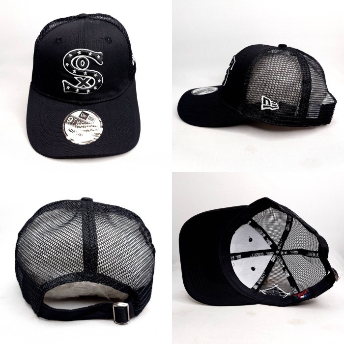 TOPI SNAPBACK MELENGKUNG TRUCKER SEATTLE MARINERS