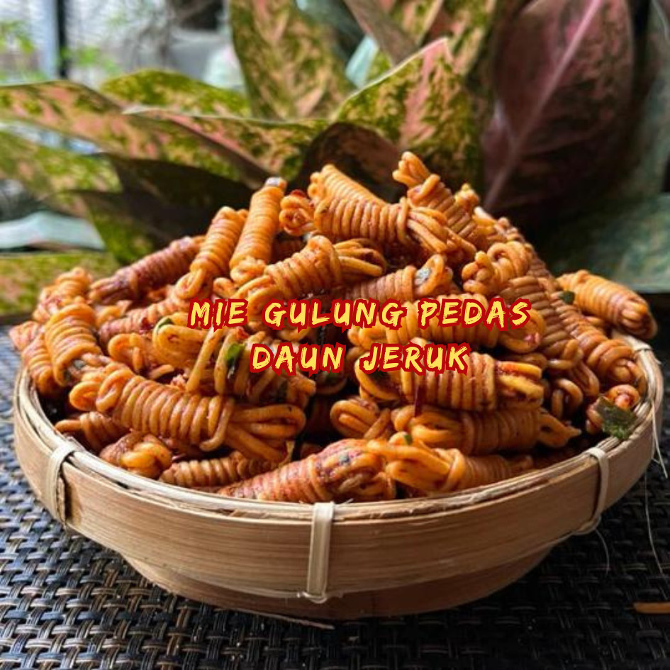 

TERMURAH PROMO mie gulung / mie gulung pedas daun jeruk / mie gulung pedas manis / mie gulung 1kg