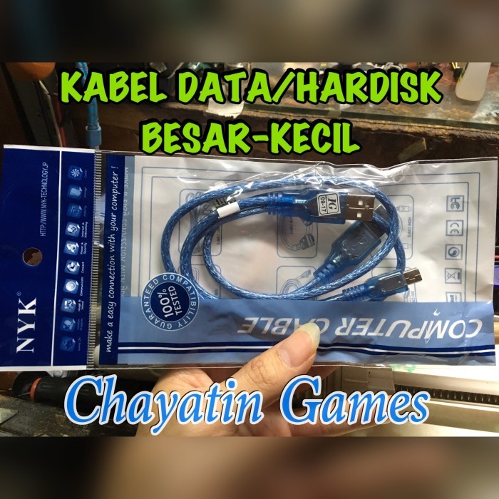 KABEL HARDISK EXTERNAL PS2 BIRU